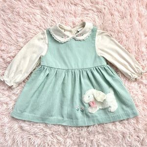 Vintage two piece bunny dress